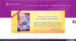 Desktop Screenshot of edicionesamatista.com